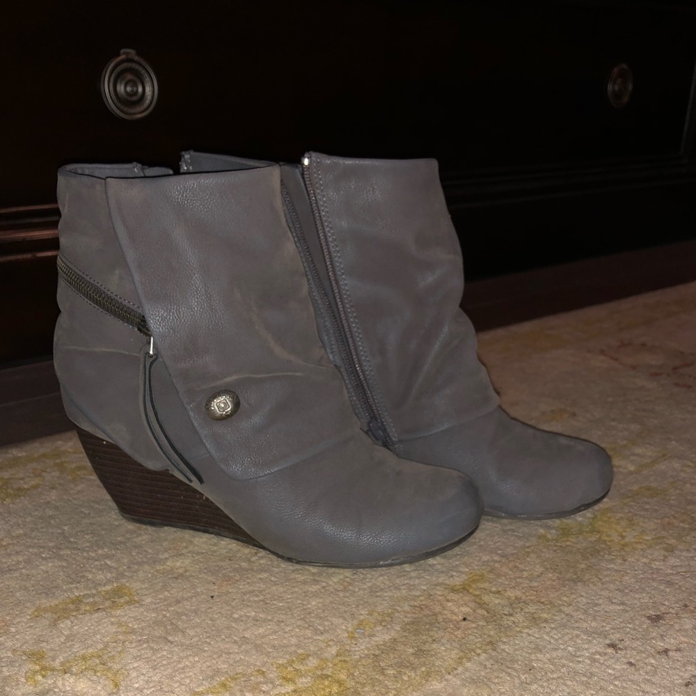 Gray Booties by Blowfish Malibu
